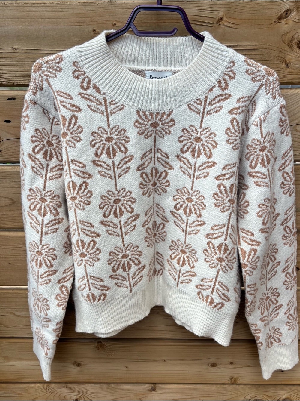 &Merci Knit Crewneck